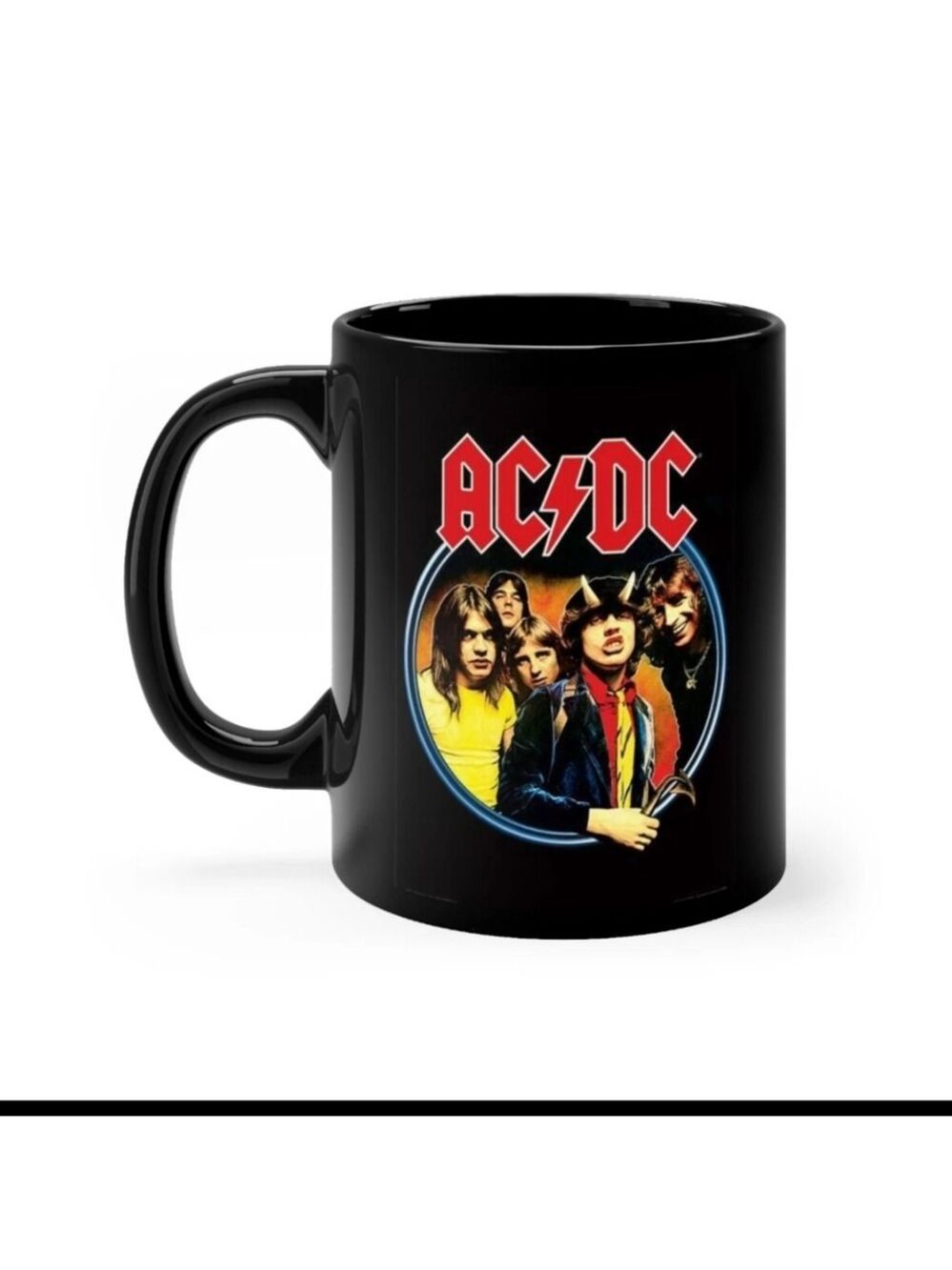 AC DC Highway To Hell Black Mug 11oz